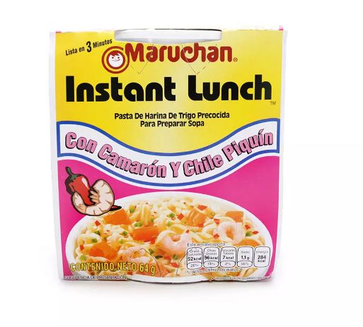 MARUCHAN Y PALOMITAS INSTANTANEA