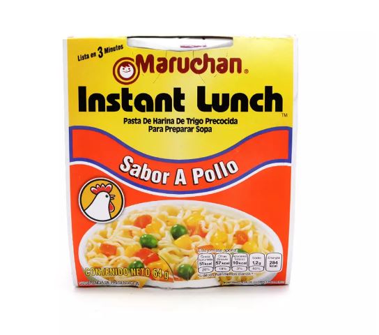 MARUCHAN Y PALOMITAS INSTANTANEA