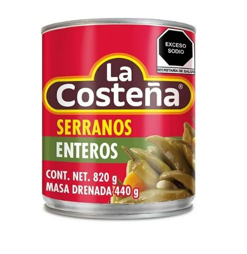 CHILES EN VINAGRE Y CHIPOTLE LATA