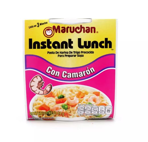 MARUCHAN Y PALOMITAS INSTANTANEA