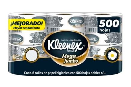PAPEL DE BAÑO CON 6 ROLLOS