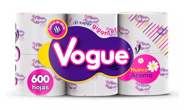 PAPEL DE BAÑO CON 6 ROLLOS